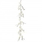 Гирлянд заскрежена магнолия, бяла, 190 см