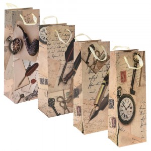 Плик за вино , 4 модела, 12х9х35 см