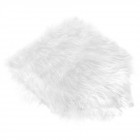 Тишлайфер с козина, бял, 50х130 см