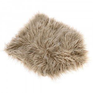 Тишлайфер с козина, меланж, 50х130 см