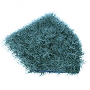 Тишлайфер с козина, син, 50х130 см