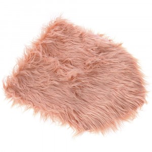 Тишлайфер с козина, праскова, 50х130 см