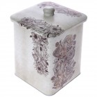 Метална кутия с капак, квадрат, 15х15х19 см