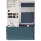 Завеса за баня PVC, зелен мат, 180х200 см