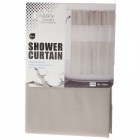 Завеса за баня PVC,  беж, 180х200 см