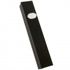 Подаръчна кутия за цвете, черна , 50х9х7 см