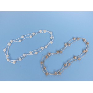 Гердан топчета-мъниста, 120см.