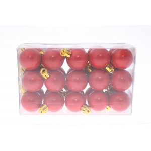 Топки червени мат S/30,3см.