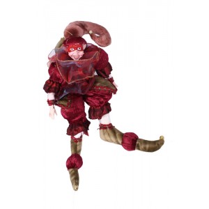 Елф червен-усмихнат,1мод.,35 см.(1 /48)