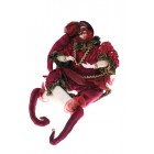 Елф червена маска-музика, 1мод, 80см( 1/4)