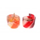 Свещ спирала-шарена Ср.,2цв.13х11см. (1 /18)