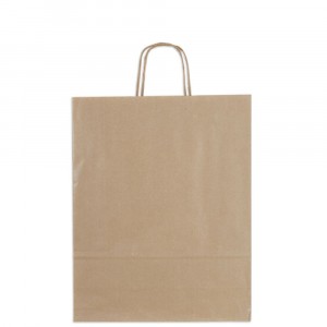 Торбичка крафт натур 32Х41+10