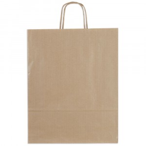 Торбичка крафт натур 32Х41+10