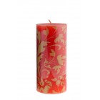 Свещ колона, оранжева цвет ,15см.,1м.(12/24)