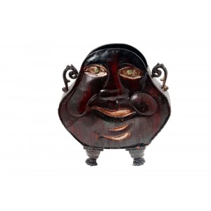 Метална ваза лице,28см.(1/10)