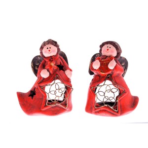 Светилник ангелчета 2 м. 12х9 см. ( 4/64)