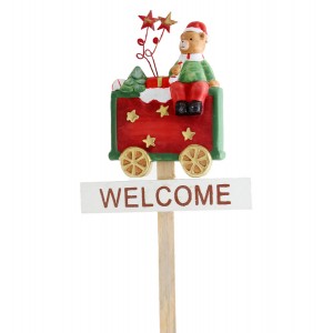 Коледен влак на стик- wellcome  54 см.(4/36)