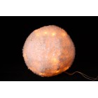 Плетена светеща топка бяла 25 см(1/16)