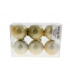 Топка зл.и червена мат  S/6 6 см.(1/72)