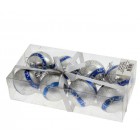 Топка сребро рисувани S/8 2м. 6см. (1/32)