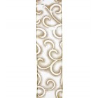 Панделка,златиста органза 1м.7.5см.9.4м.(25/100)