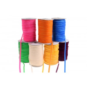 Панделка, 7 цвята, 6мм/46м(1/100)