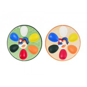 Чиния  яйцедържачка кръг