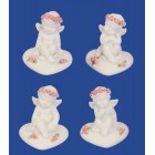 Ангел върху сърце,4cm