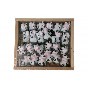 Кравичка в кутийка, к-т 24бр, 3 см., 1 мод., 1/144