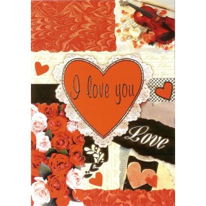 Картички за Св. Валентин, 12X17 cm