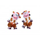 Кравичка парички магнит, 6 см., 2 мод., 12/540