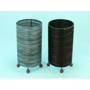 Лампа цилиндър-малка, 2 цвята, 30/15 см.