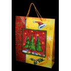 Плик коледни елхи г. , комплект 12бр., 33х9.6х41см.