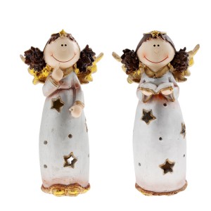 Поли ангелчета перла - свет,11х8х20,5см.,2м.,2/24