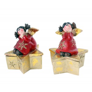 Поли ангелчета-зв. мечта,9,5х9,5х11,5см(2/24)