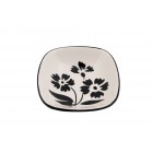 Черно цвете купичка,12х12х3.5см.,1м.,4/64