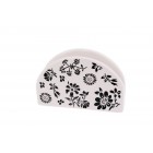 Черно цвете поставка за салф.,12х4.5х8.5см.,6/72