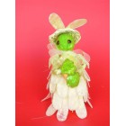 Еко Зайка с морков, зелена, 12x30 cm, (1/16)