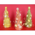 Еко конус с  яйца, 3 цвята, 10x28 cm., (1/18)