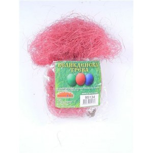 Великденска трева, пастел малина, сезал., (1/150)