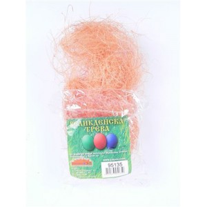 Великденска трева,пастел оранжева, сезал., (1/150)