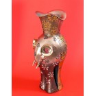Поли фигура слон,ваза,вис.35см,1 модел,(1x6)