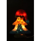 Светеща елха усмивка, 42см+20L(1/8)