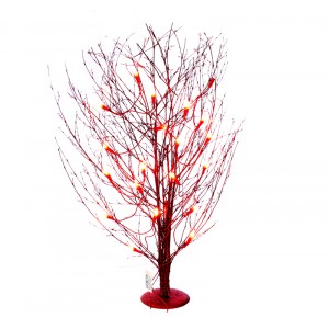 Светещ клон червен, 80см+20L(1/12)