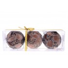 Топки беж.кадифе,мъниста S/3,1мод.,8см(1х96)