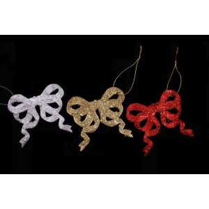 Панделка пластик,3цв.зл/ср/черв,10см(1/300)