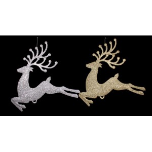 Елен пластик сребро,злато,1мод.,50см(1/18)