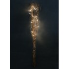Светещи златни клонки - размер H80см - 20 топло бели LED /диодни/ лампички, на батерии. Вътрешна употреба.