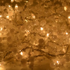  Гирлянд, 50 бели LED/диодни/бял кабел,16/1