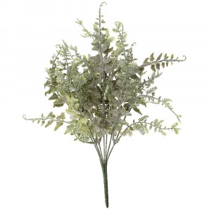 Клонка заснежени зелени листа, 38 см
